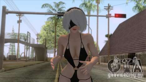 2B Bikini Summer Skin для GTA San Andreas