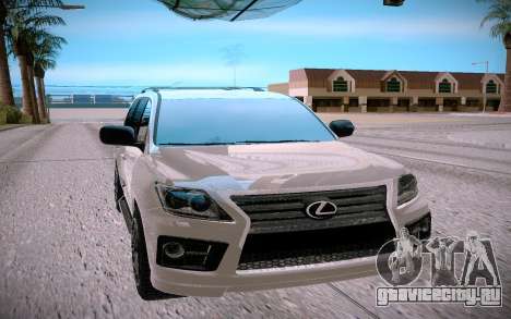 Lexus LX570 для GTA San Andreas