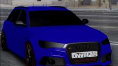 Audi RS6 бирюзовый для GTA San Andreas