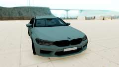 BMW M5 F90 серебристый для GTA San Andreas