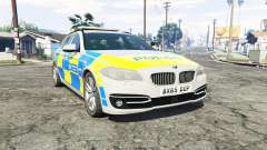 BMW 525d Touring Metropolitan Police [replace] для GTA 5