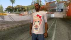 Doki Doki Sayori T-Shirt для GTA San Andreas