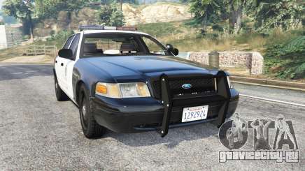 Ford Crown Victoria Police [replace] для GTA 5