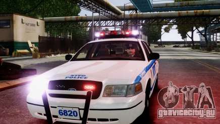 Ford Crown Victoria NYPD [ELS] для GTA 4