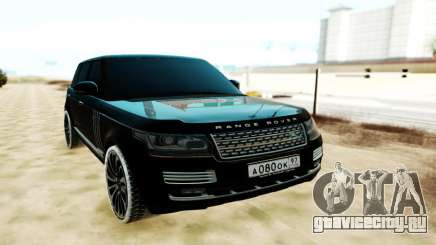 Land Rover Range Rover SVA чёрный для GTA San Andreas