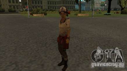 Clementine from The Walking Dead - season 3 для GTA San Andreas