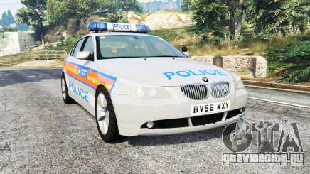 BMW 525d (E60) Metropolitan Police [replace] для GTA 5