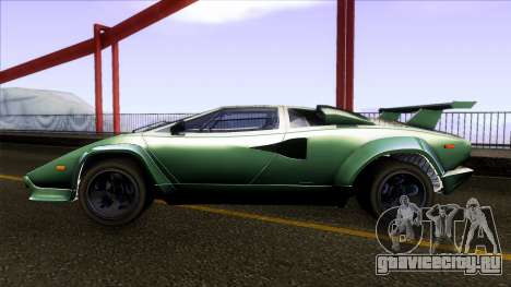 Lamborghini Countach Extra Wide Wheels для GTA San Andreas