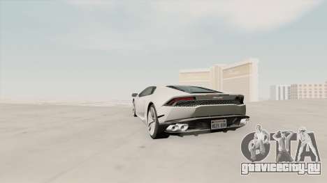 Lamborghini Huracan SA Plate для GTA San Andreas