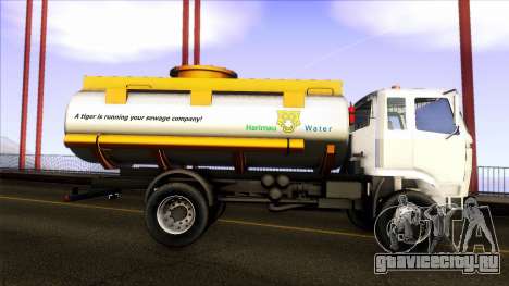 FAP Vacuum Sewage Truck Harimau Water Konsortium для GTA San Andreas