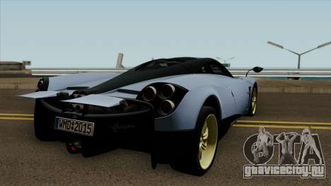 Pagani Huayra 2013 Extra Spoiler для GTA San Andreas