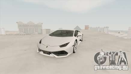 Lamborghini Huracan SA Plate для GTA San Andreas