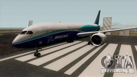 Boeing 787-8 Boeing House Colors для GTA San Andreas