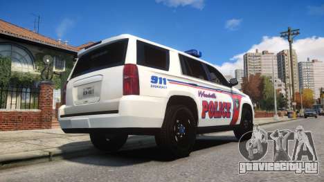Chevy Tahoe police для GTA 4