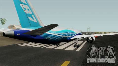 Boeing 787-8 Boeing House Colors для GTA San Andreas