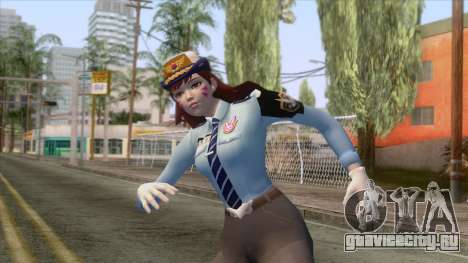 Overwatch - Officer D.va Skin для GTA San Andreas