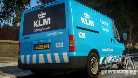 Ford Transit Catering Service KLM для GTA 4