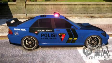 All New Karin Sultan Indonesia Police для GTA 4