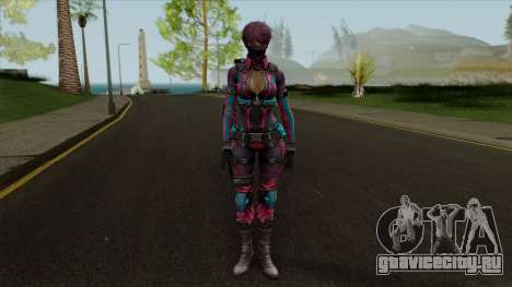 Maven Valentine from Ghost in Shell First для GTA San Andreas