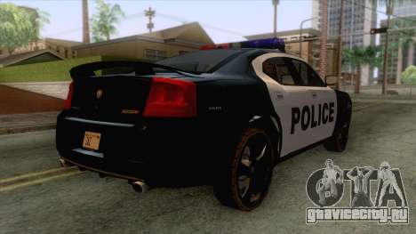 Dodge Charger SRT8 Police для GTA San Andreas