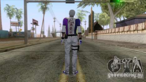 Masked Leon Skin v1 для GTA San Andreas
