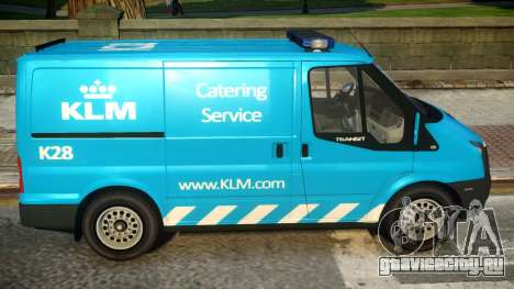 Ford Transit Catering Service KLM для GTA 4