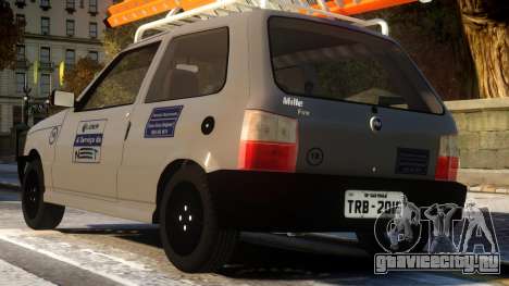 Fiat Uno com Escada для GTA 4