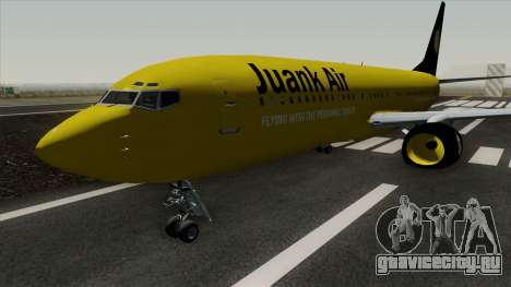 Boeing 737-800 Juank Air для GTA San Andreas