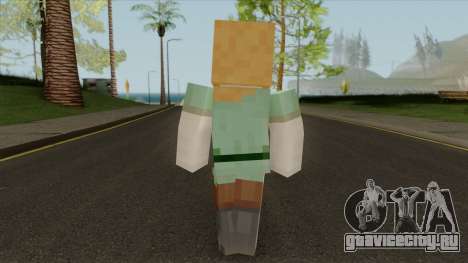 Alex x3 Minecraft для GTA San Andreas