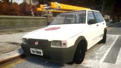 Fiat Uno Mille De Firma для GTA 4