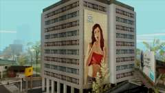 GTA IV Lollypop Girl Billboard для GTA San Andreas