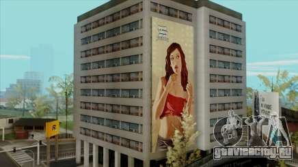 GTA IV Lollypop Girl Billboard для GTA San Andreas