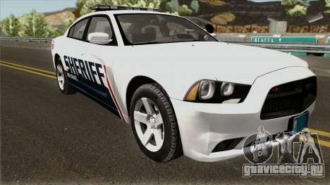 Dodge Charger Red County Sheriff Office 2013 для GTA San Andreas