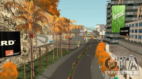 Осенние Листья на Деревьях v1.0 для GTA San Andreas