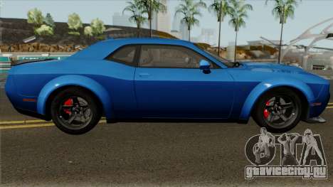 Dodge Challenger Demon 2017 для GTA San Andreas
