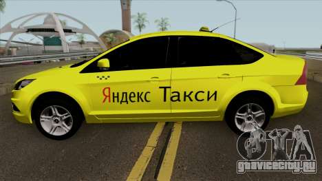 Ford Focus 2 Sedan 2009 Yandex Taxi для GTA San Andreas