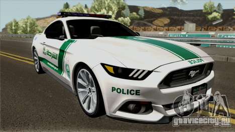 Ford Mustang GT 2015 Dubai Police RedBull Dubai для GTA San Andreas