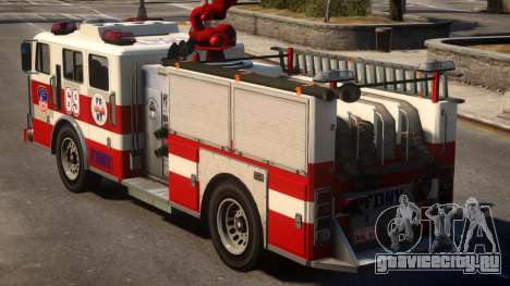 Fire Truck Real New York для GTA 4