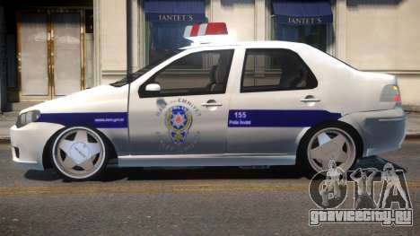 Fiat Albea Turk Police для GTA 4