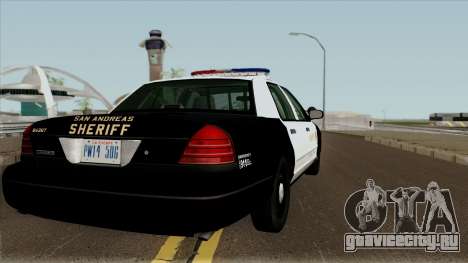 Ford Crown Victoria Police Interceptor (SASD) v1 для GTA San Andreas