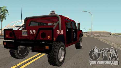 Patriot Police в стиле SA для GTA San Andreas