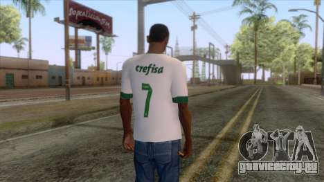Palmeiras - Away T-Shirt для GTA San Andreas