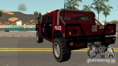 Patriot Police в стиле SA для GTA San Andreas