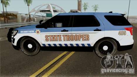Ford Explorer 2012 Red County Police для GTA San Andreas
