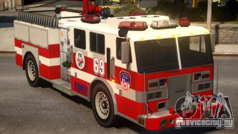 Fire Truck Real New York для GTA 4