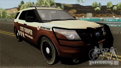 Ford Explorer 2012 Bone County Police для GTA San Andreas