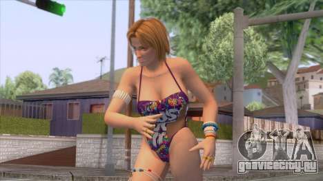 Tina Summer Skin для GTA San Andreas