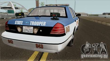 Ford Crown Victoria 2011 Red County Police для GTA San Andreas