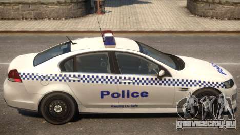 Holden Commodore Police для GTA 4