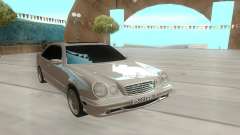 Mercedes-Benz E55 W210 белый для GTA San Andreas